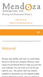 Mobile Screenshot of mendozaenterprises.us