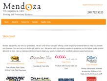 Tablet Screenshot of mendozaenterprises.us